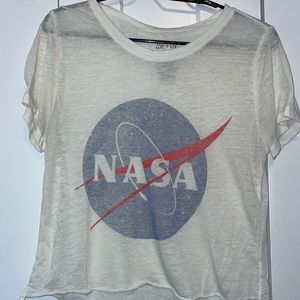Cropped NASA tee